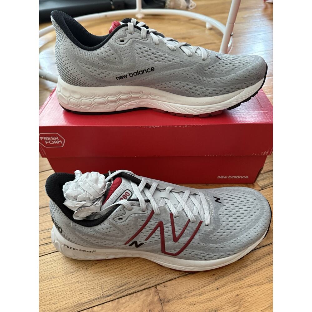 New Balance Men's Fresh Foam X 880v13 M880G13 Gray Athletic Sneaker Size 9 D